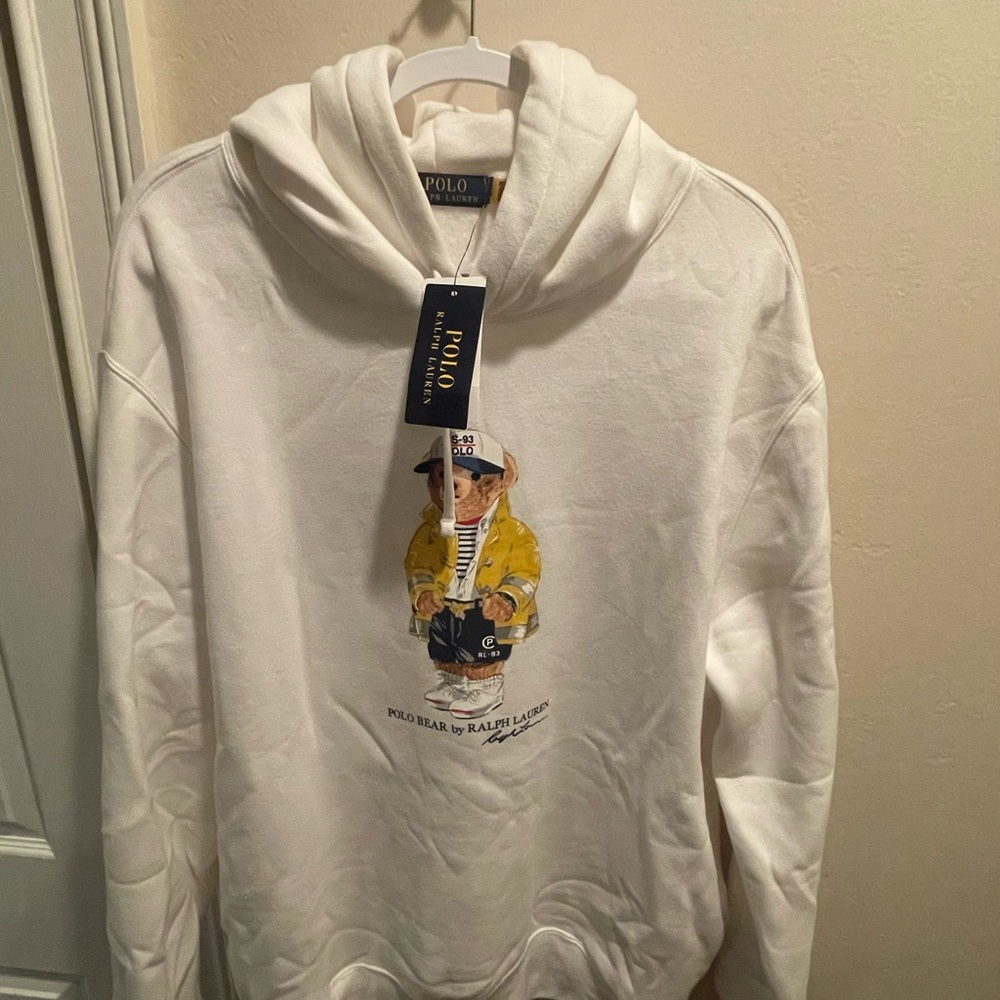 Ralph Lauren Classic White Hoodie